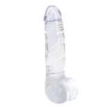 Clear-Realistic-Dildo-masturbador