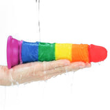 Dildo-Arco-Iris-juguete-sexual