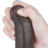 Dildo-Realista-Negro-huevo-masturbador