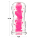 Vagina Artificial <br> Masturbator Masculino Transparente Barcelona