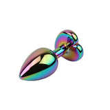 Multi-Color-Jewel-Golden-Stainless-Steel-Plug-juguete-sexual